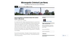 Desktop Screenshot of minneapoliscriminallawyer.liberty-lawyer.com